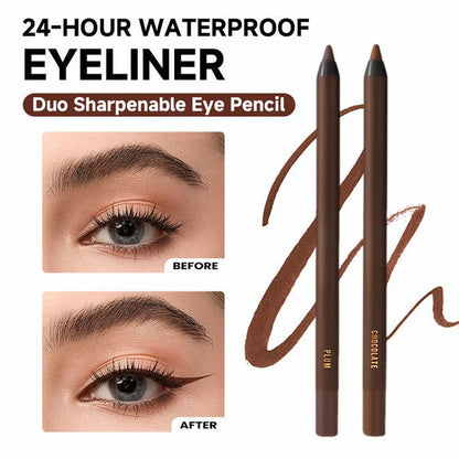 Zadnji dan nakupa 1 dobite 1 gratis - 24-urni vodoodporni eyeliner Duo svinčnik za oči, ki ga je mogoče ošiliti