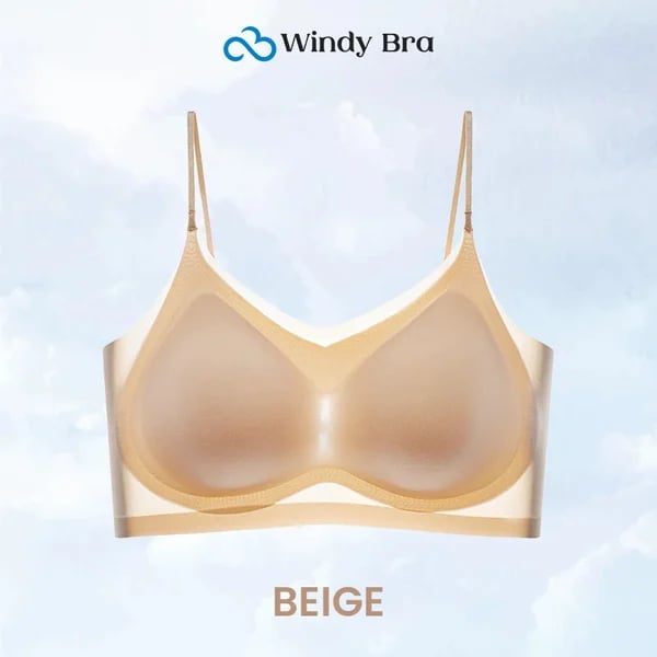 WindyBra - Poletni brezšivni ultra tanek modrček za večje velikosti iz ledene svile