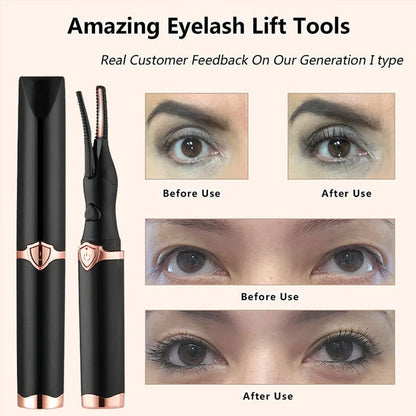 Električni uvijalnik trepalnic za takojšen glamur ✨ Blink & Dazzle!