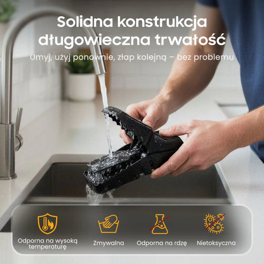 Zamka za štakore za višekratnu upotrebu s vrlo osjetljivim mehanizmom okidanja