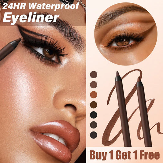 Zadnji dan nakupa 1 dobite 1 gratis - 24-urni vodoodporni eyeliner Duo svinčnik za oči, ki ga je mogoče ošiliti