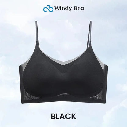 WindyBra - Poletni brezšivni ultra tanek modrček za večje velikosti iz ledene svile