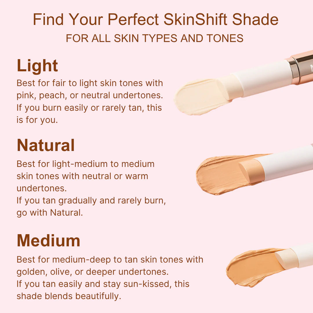SkinShift 2-in-1 Foundation Stick
