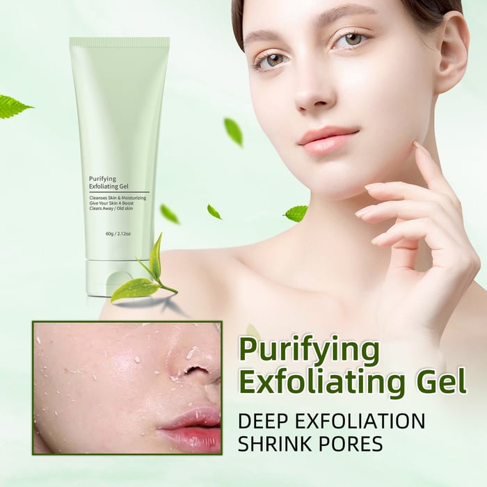 GreTeam čistilni piling gel