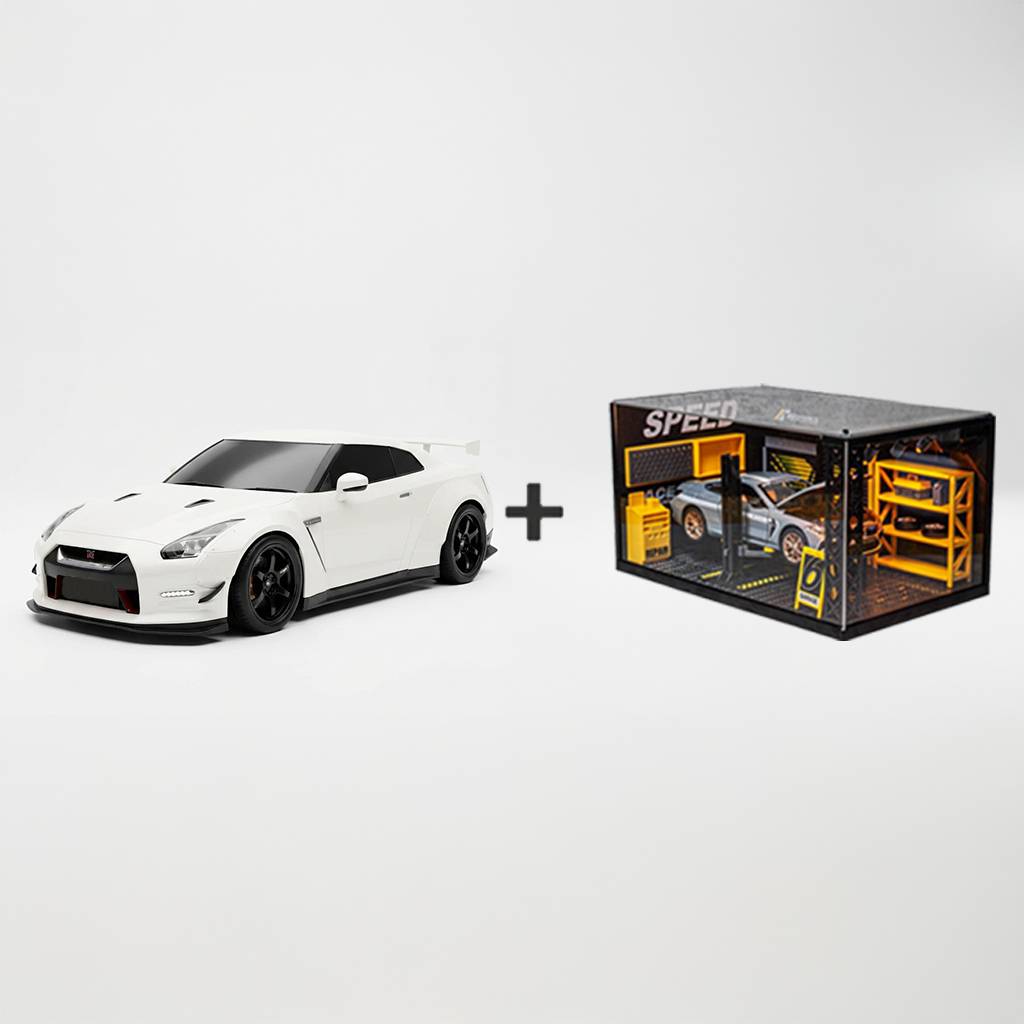 📢📢60% POPUSTA!!🎅【🎁Savršen božićni poklon🎁】🏎️Svjetleći ukras GTR superautomobila