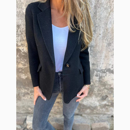 【🥰Priprave na prihajajočo zimo】🔥Enobarvna jakna iz tvida