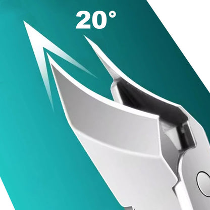 2025 Polovična cena 🔥 Škarje za nohte s poševnimi robovi 25°, odporne proti brizganju vode, komplet 3 kosov