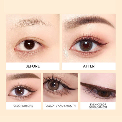 Zadnji dan nakupa 1 dobite 1 gratis - 24-urni vodoodporni eyeliner Duo svinčnik za oči, ki ga je mogoče ošiliti