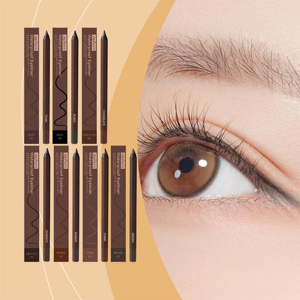 Zadnji dan nakupa 1 dobite 1 gratis - 24-urni vodoodporni eyeliner Duo svinčnik za oči, ki ga je mogoče ošiliti