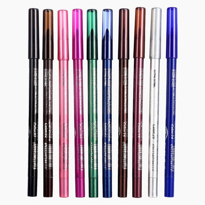 ✨Bliskavica s 50 % popustom✨Novi lepotni favorit v letu 2025?10 barvnih gel flomastrov za oči