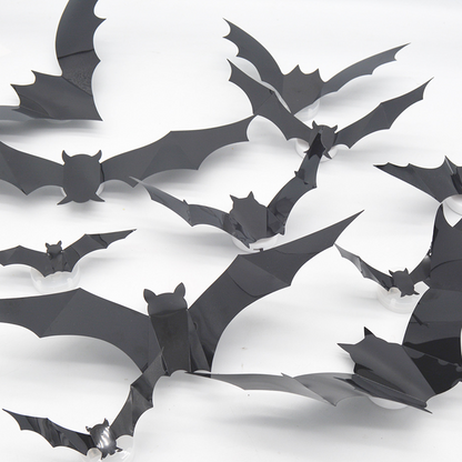 🦇Noč čarovnic 3D svetleči netopirji