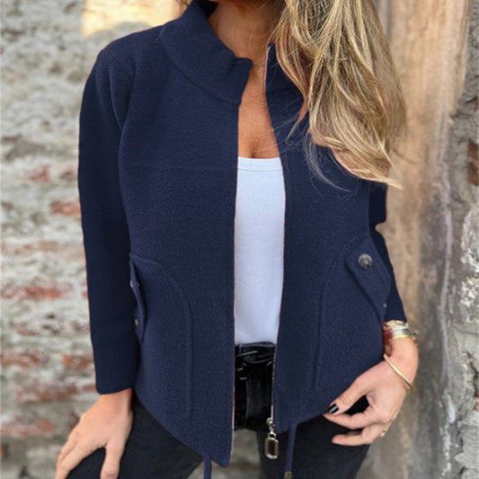 Ženska volnena jakna
