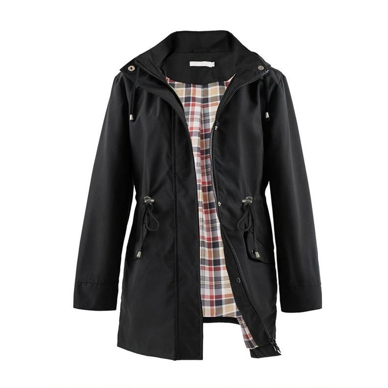 🧥50% popust🌧️💧 Preprosta, vodoodporna in vetrovno odporna jakna, vetrovno odporna jakna s kapuco🍃