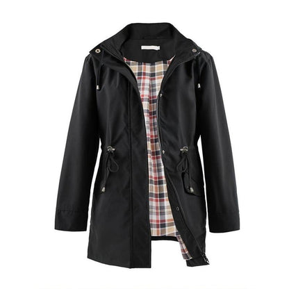 🧥50% popust🌧️💧 Preprosta, vodoodporna in vetrovno odporna jakna, vetrovno odporna jakna s kapuco🍃