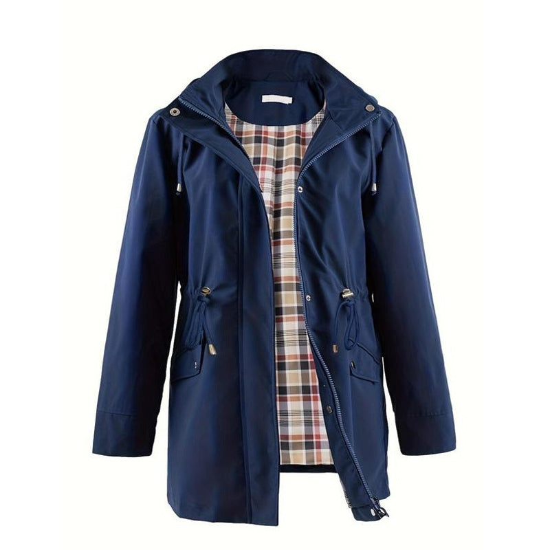 🧥50% popust🌧️💧 Preprosta, vodoodporna in vetrovno odporna jakna, vetrovno odporna jakna s kapuco🍃