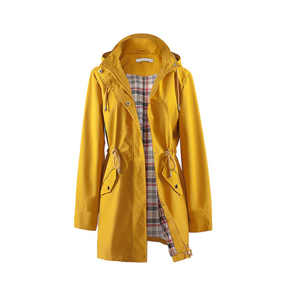 🧥50% popust🌧️💧 Preprosta, vodoodporna in vetrovno odporna jakna, vetrovno odporna jakna s kapuco🍃