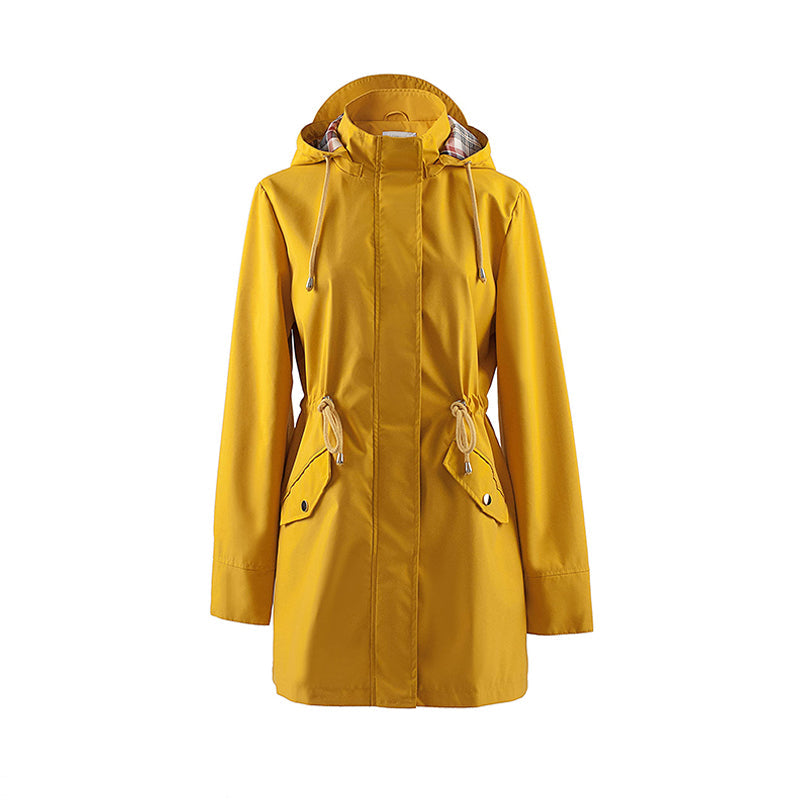 🧥50% popust🌧️💧 Preprosta, vodoodporna in vetrovno odporna jakna, vetrovno odporna jakna s kapuco🍃