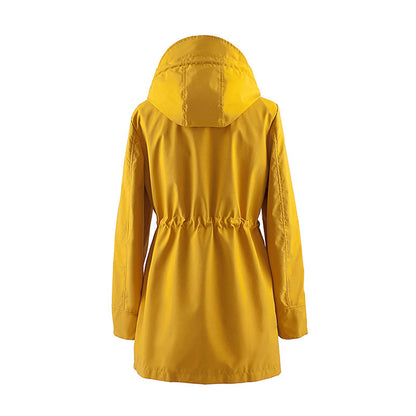 🧥50% popust🌧️💧 Preprosta, vodoodporna in vetrovno odporna jakna, vetrovno odporna jakna s kapuco🍃