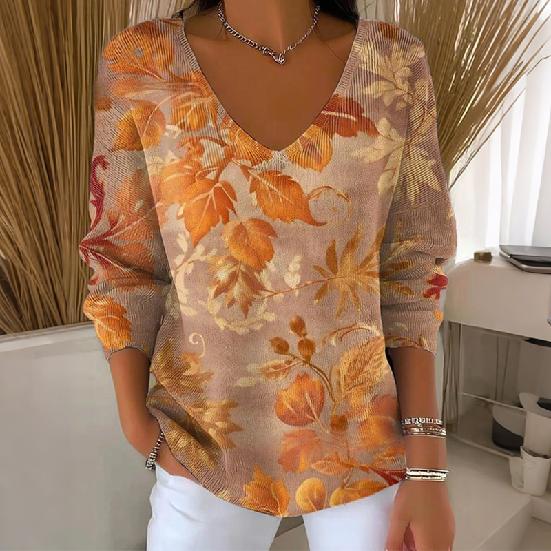 💖 Ženska potiskana bluza