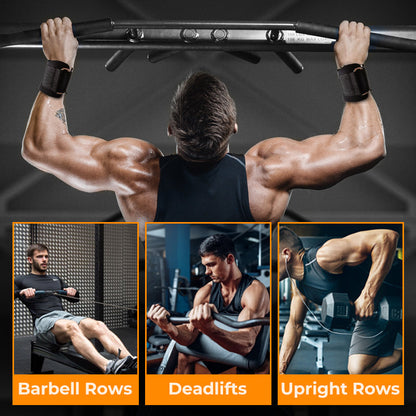 💪 Fitnes rokavice z zapestnimi kavlji Kavlji za zgibe